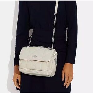 Coach Madison Quilt Shoulder Bag - Soft Purple